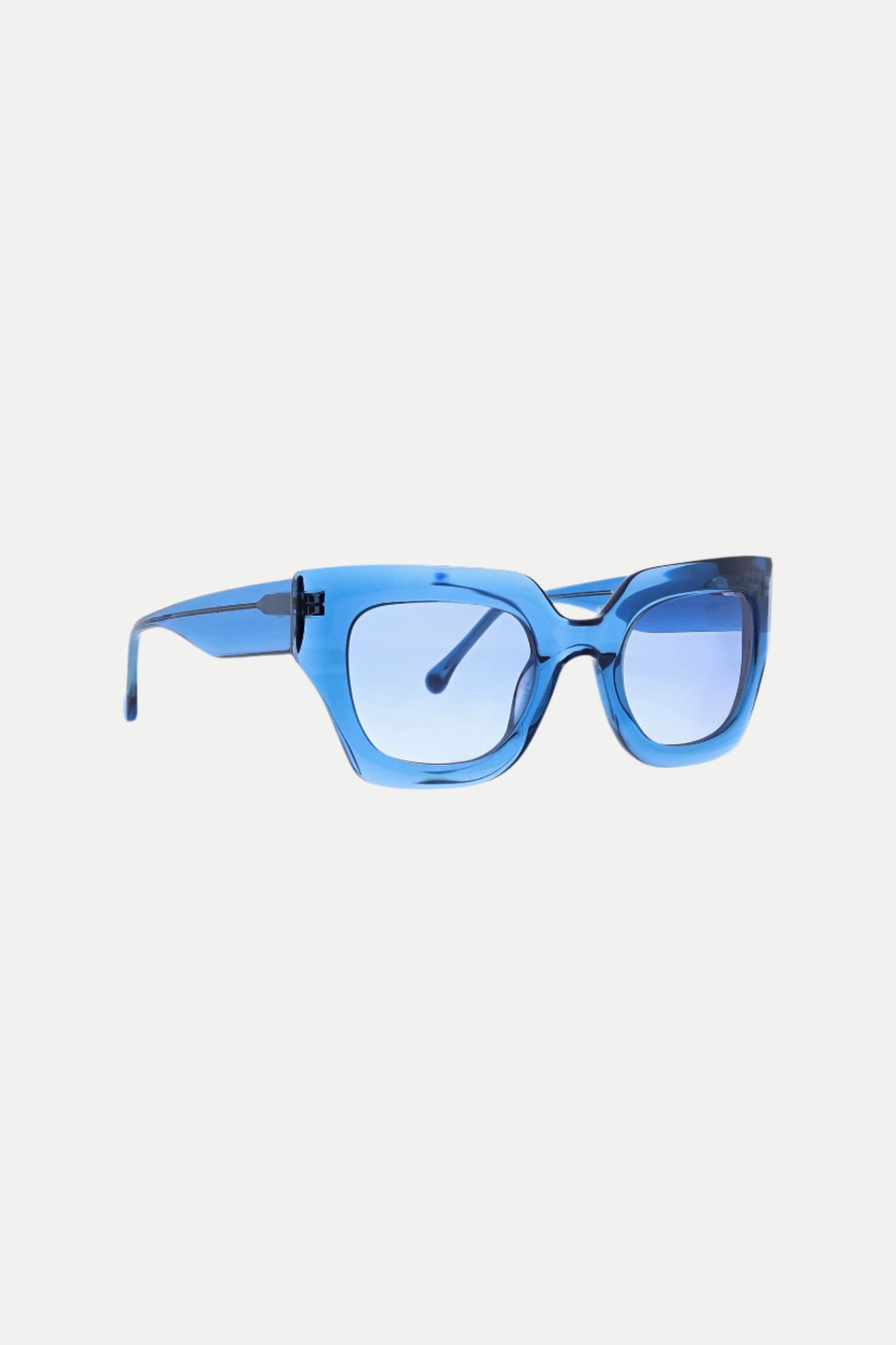 Trina Turk Sol Wide Frame Square Acetate Sunglasses
