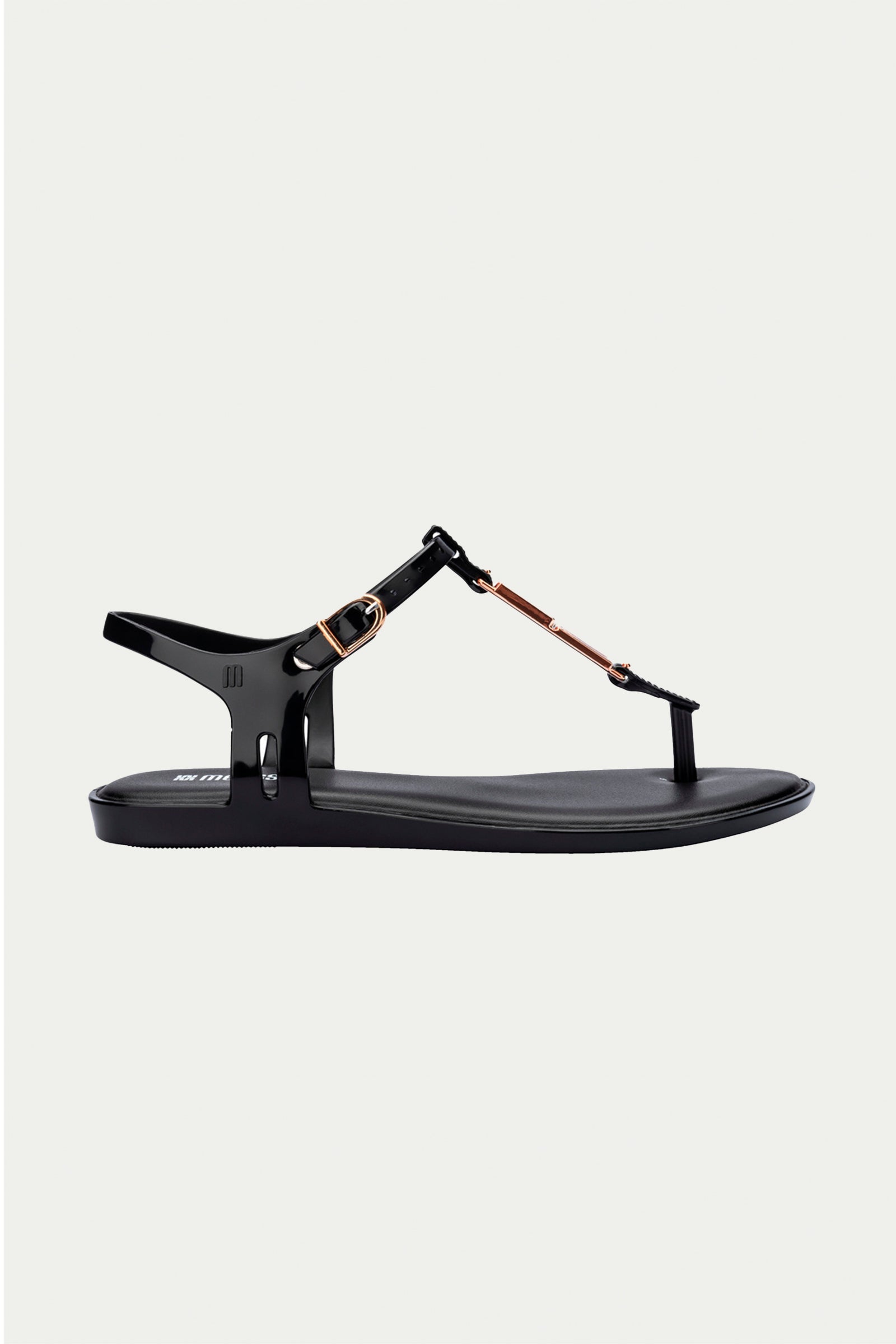 Trina Turk Melissa Solar Chic T-Strap Sandal - Black