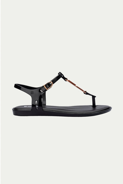 Trina Turk Melissa Solar Chic T-Strap Sandal - Black