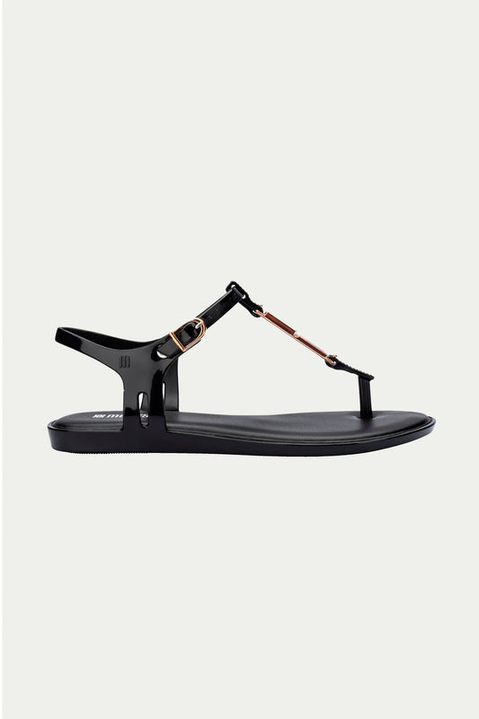 Trina Turk Melissa Solar Chic T-Strap Sandal - Black
