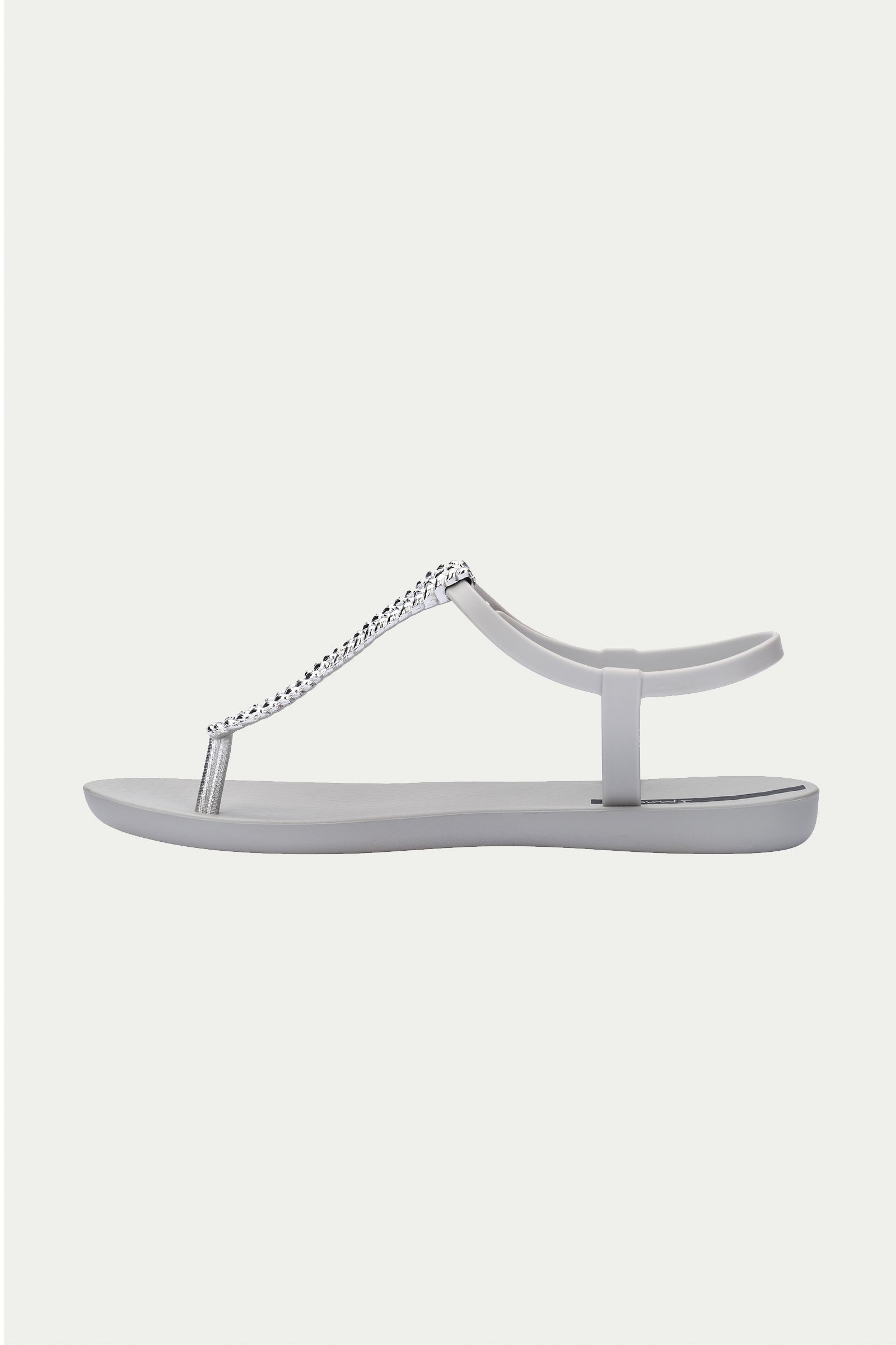 Trina Turk Ipanema Class Twist Sandal - Grey