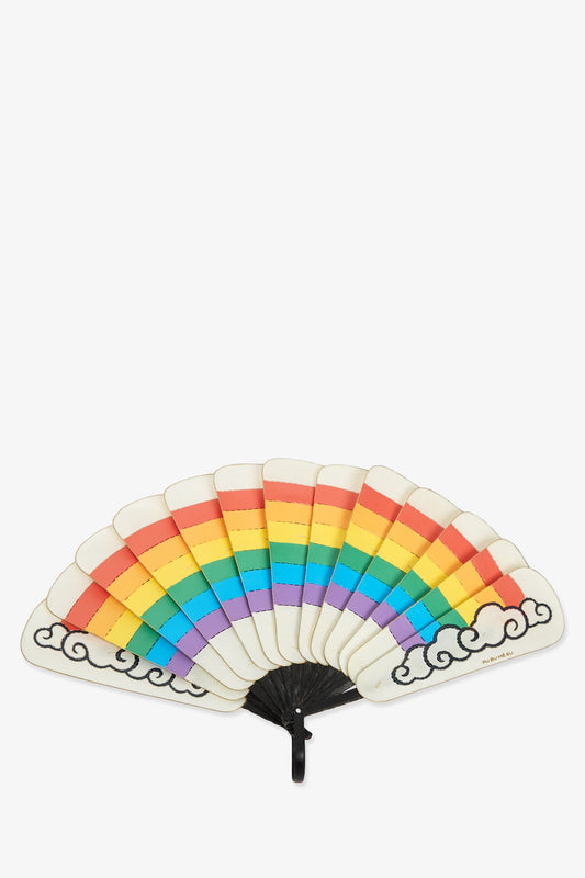Trina Turk PU BU ME SU RAINBOW FAN