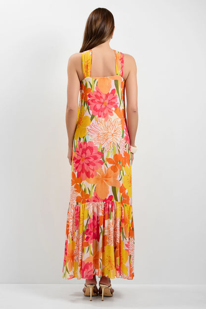 Trina Turk Navigli Sleeveless Maxi Dress
