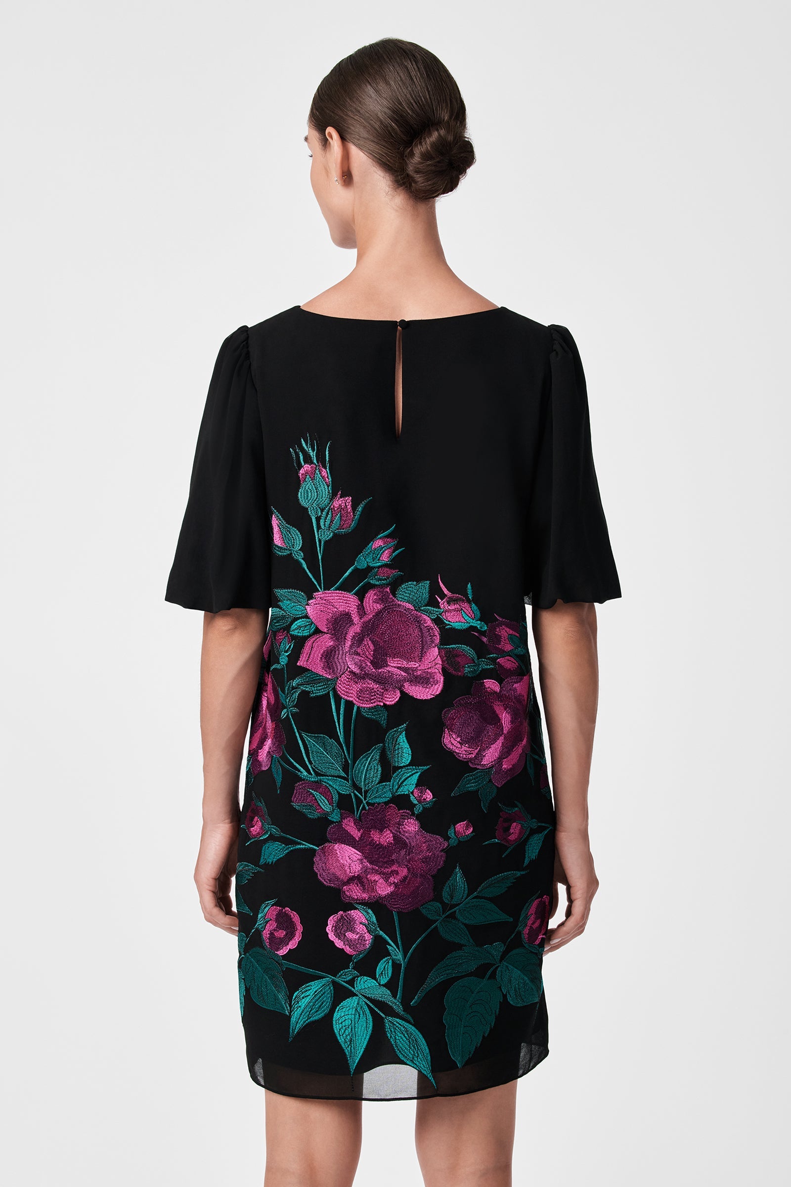 Trina Turk Luv Embroidered Mini Dress
