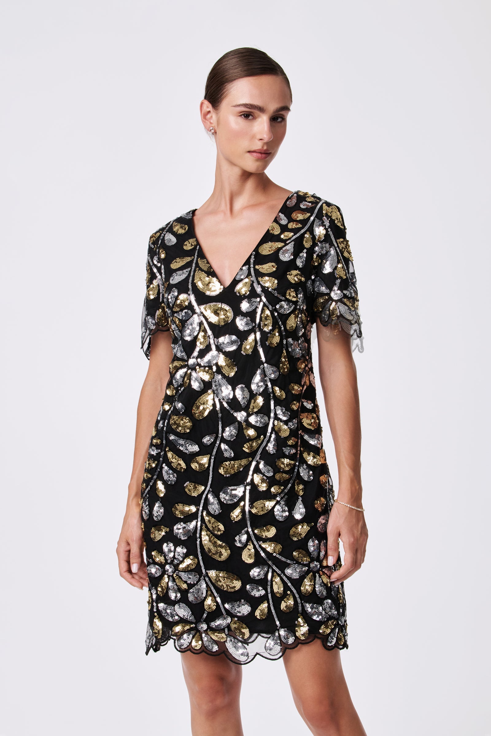 Trina Turk Obelle Sequin Mini Dress