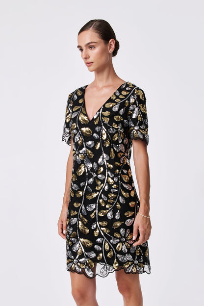 Trina Turk Obelle Sequin Mini Dress