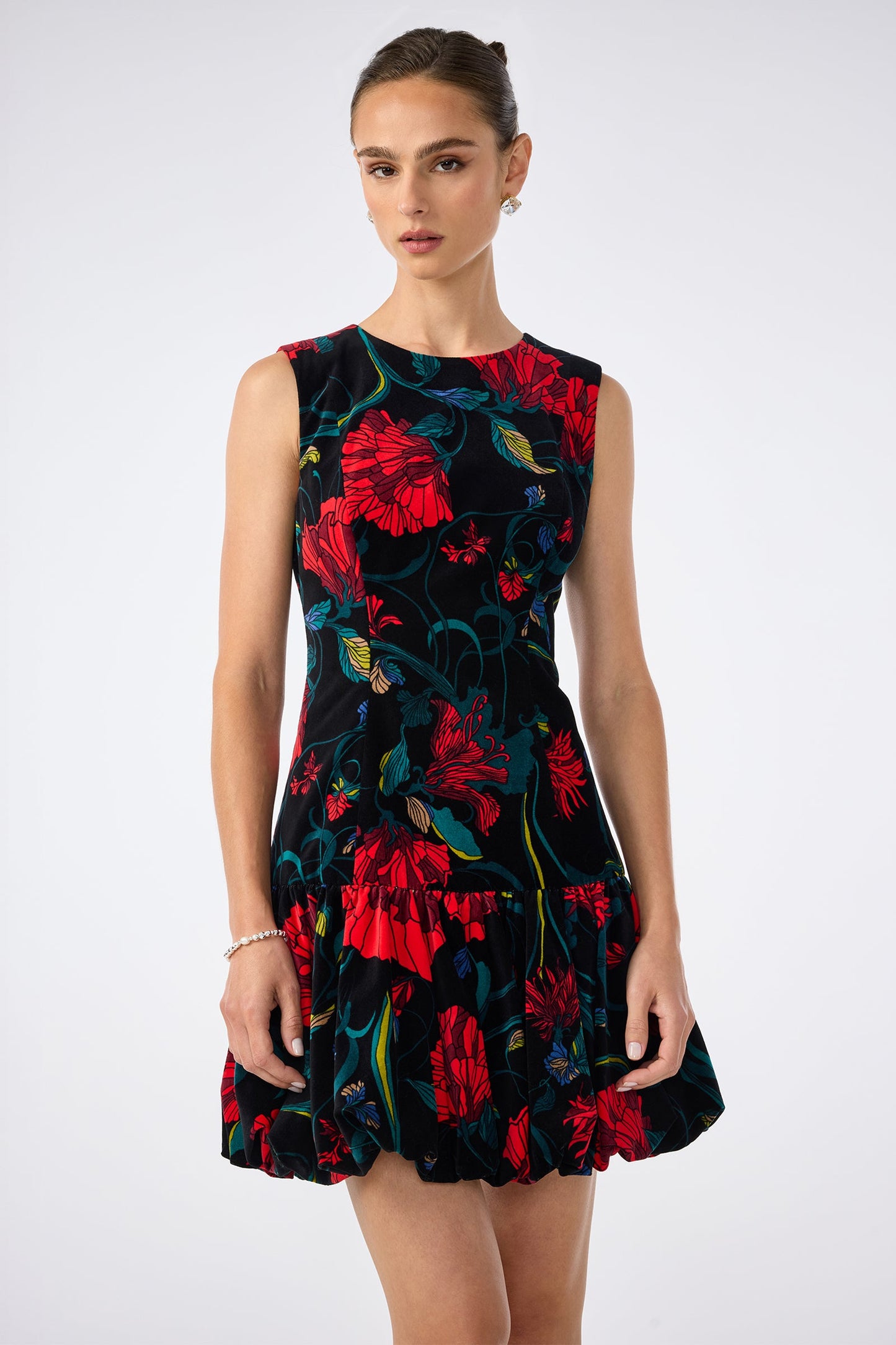 Trina Turk Splendored Drop Waist Dress