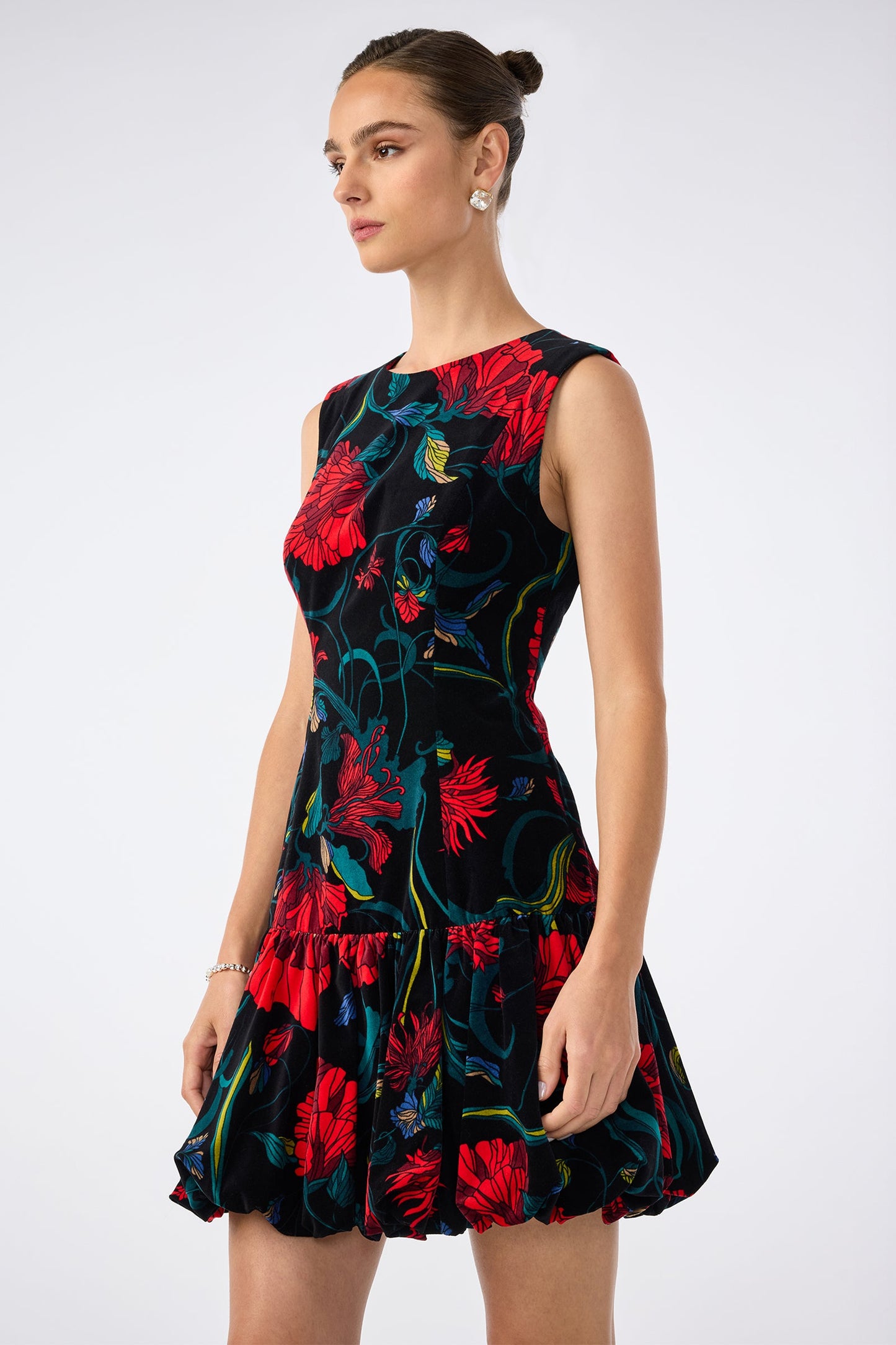 Trina Turk Splendored Drop Waist Dress