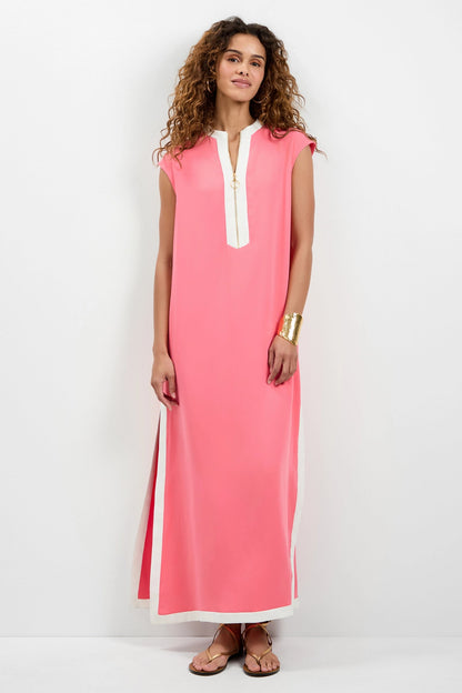 Trina Turk Nuvola Zip-Front Midi Dress