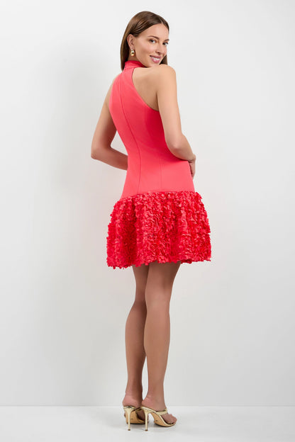 Trina Turk Tibaldi 3D Floral Mini Dress