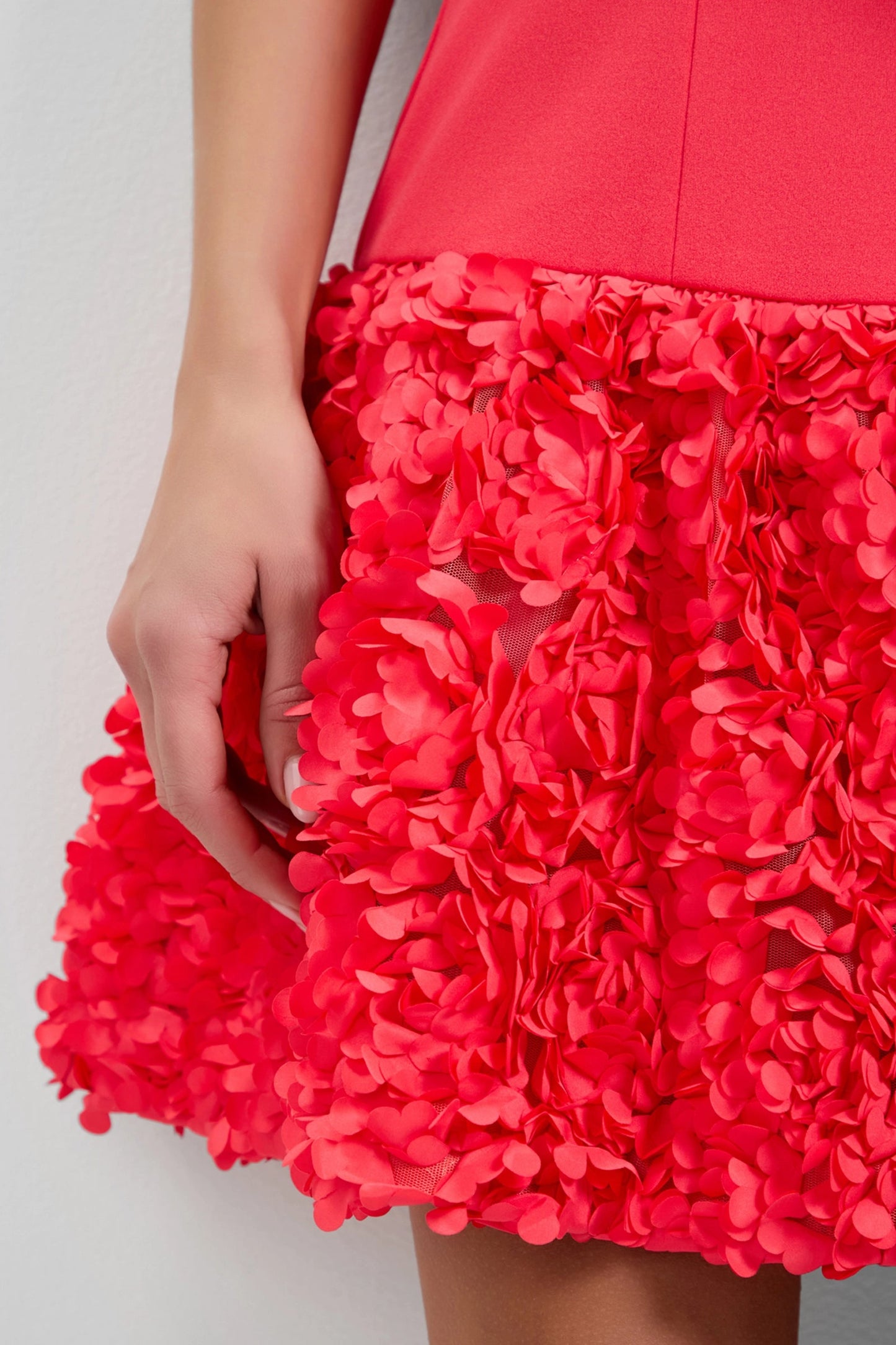 Trina Turk Tibaldi 3D Floral Mini Dress