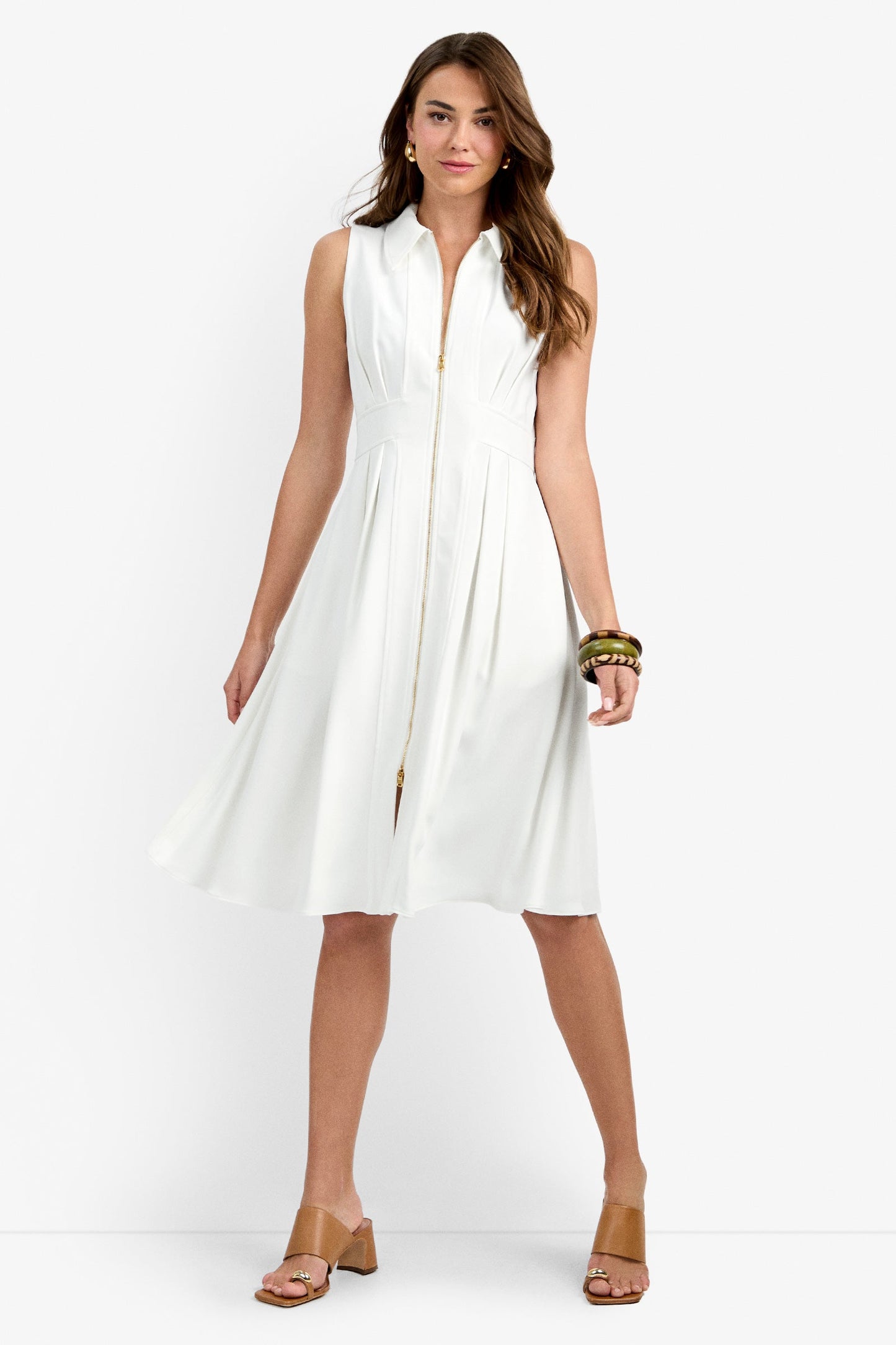 Trina Turk Farfalla Sleeveless Midi Dress