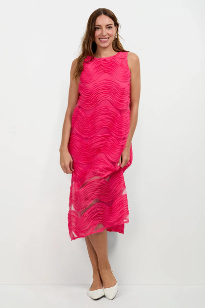 Trina Turk Belisama Organza Midi Dress