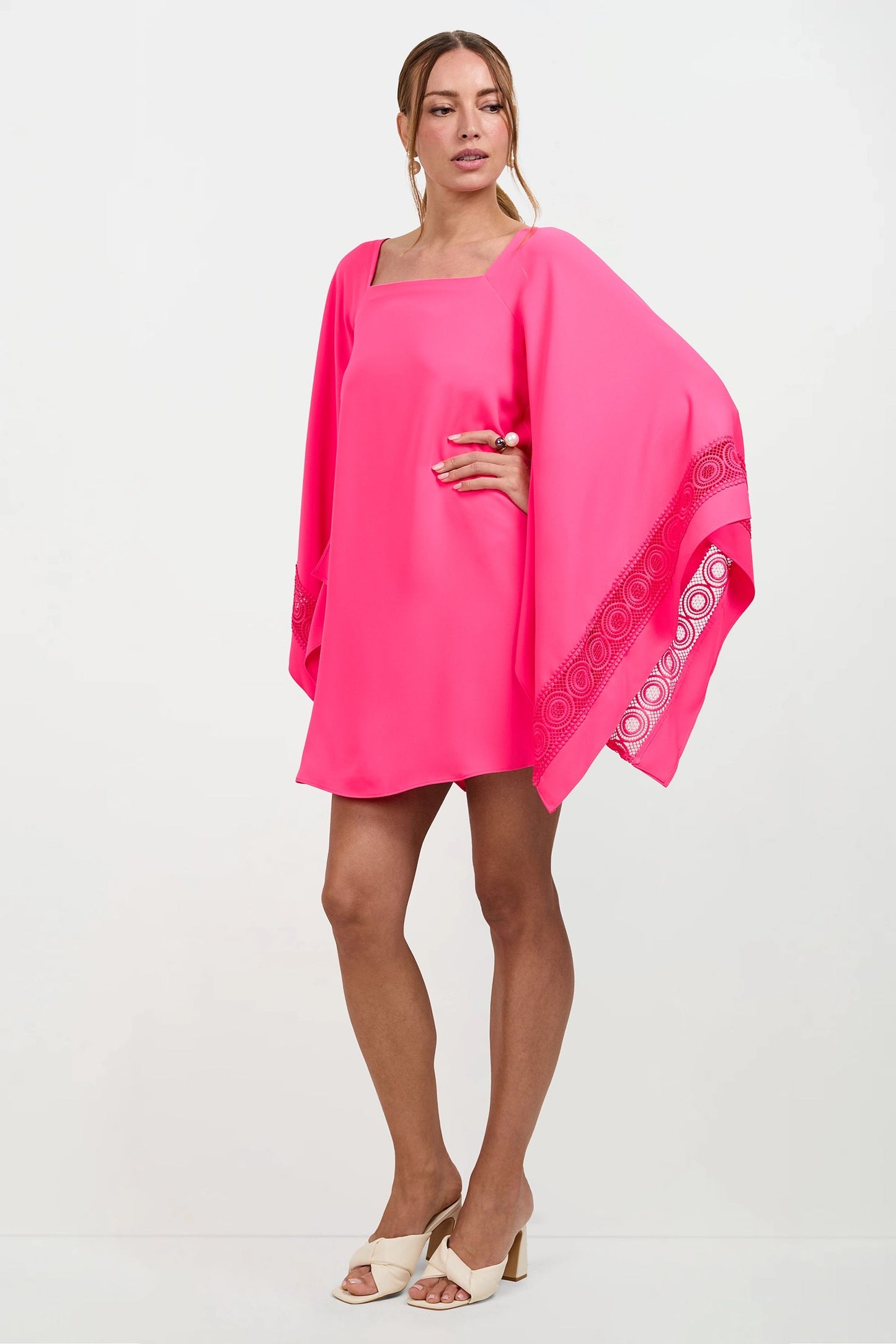 Trina Turk Aqualane Side Flounce Dress