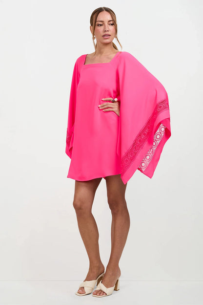 Trina Turk Aqualane Side Flounce Dress