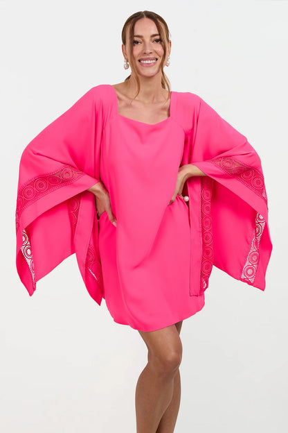Trina Turk Aqualane Side Flounce Dress
