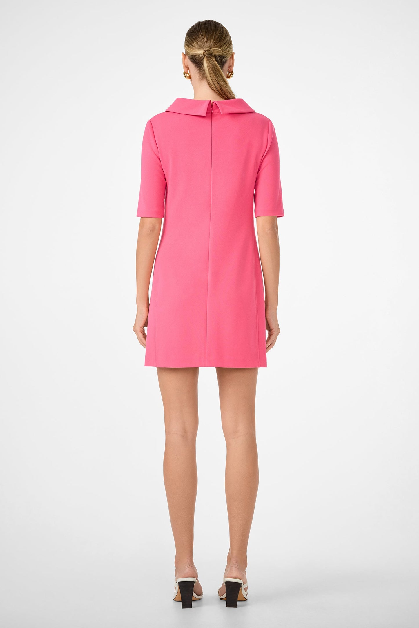 Trina Turk Maleko Short-Sleeve Shift Dress