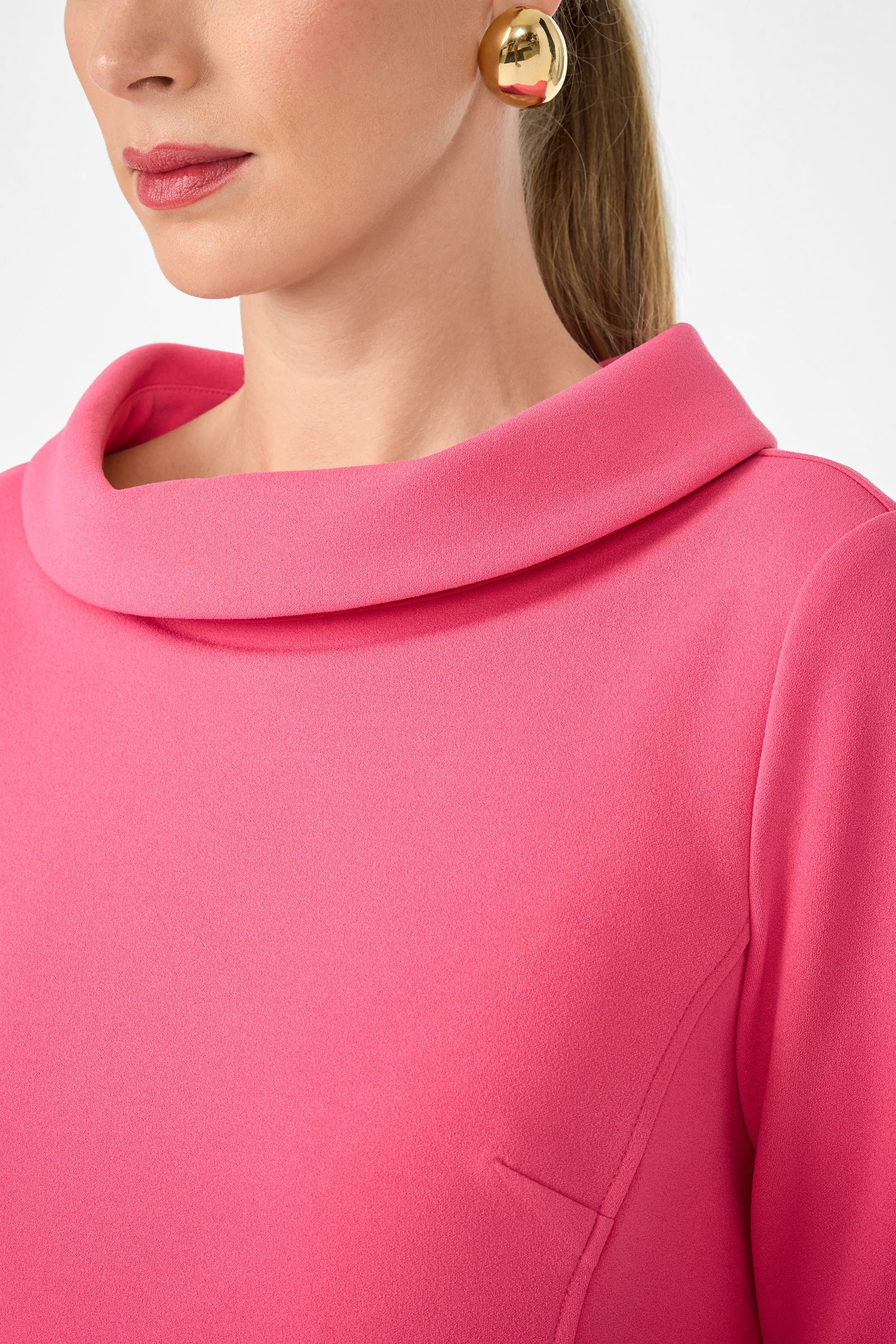 Trina Turk Maleko Short-Sleeve Shift Dress