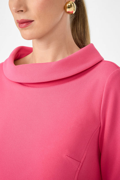 Trina Turk Maleko Short-Sleeve Shift Dress