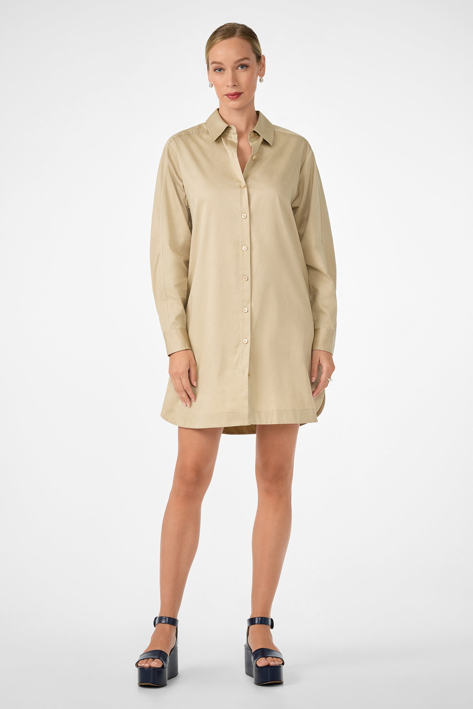 Trina Turk Marx Mini Shirtdress