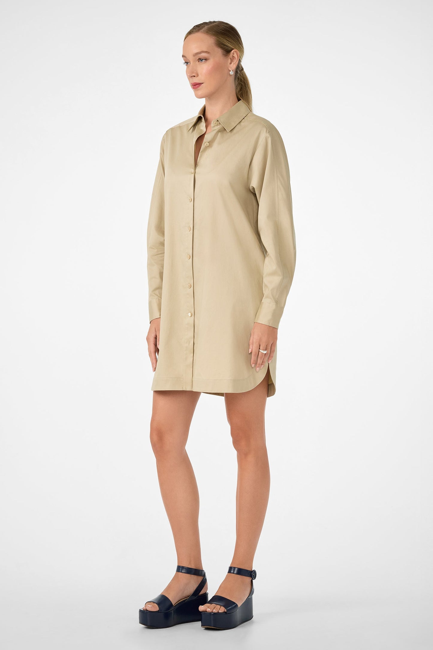 Trina Turk Marx Mini Shirtdress