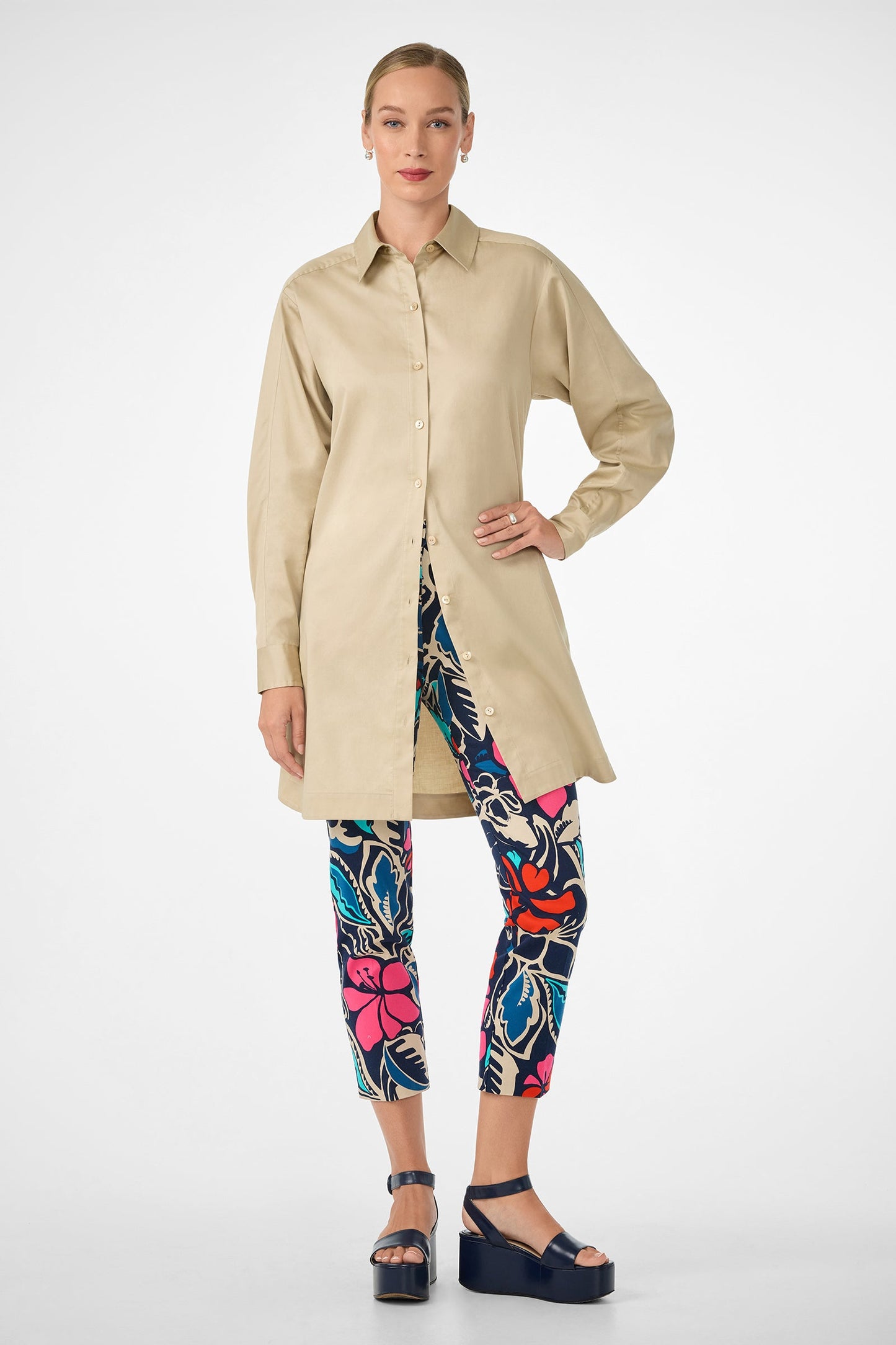 Trina Turk Marx Mini Shirtdress