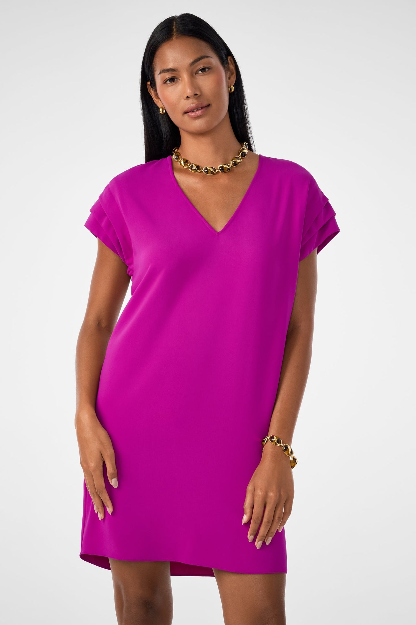 Trina Turk Sadora Short-Sleeve Dress