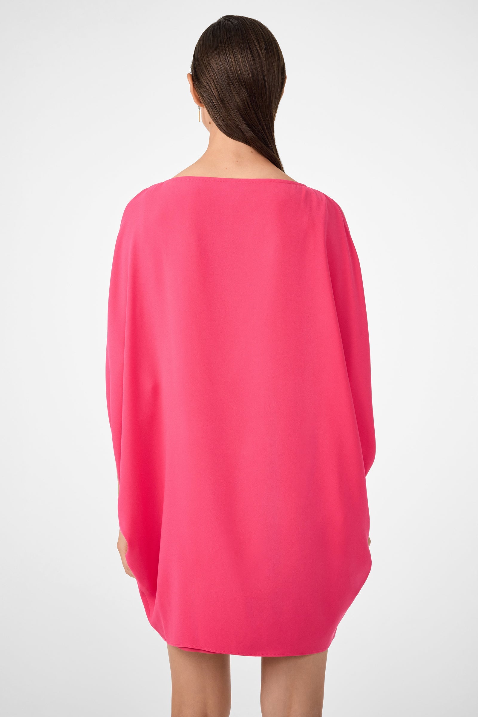 Trina Turk Razu Short Split Sleeve Mini Dress - Rosewater