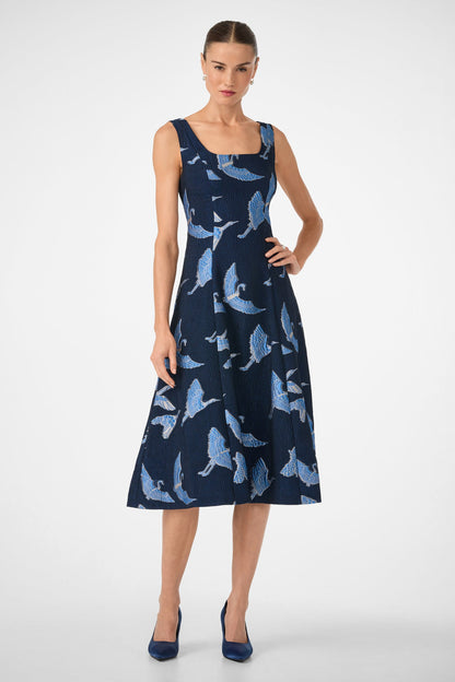 Trina Turk Valor Sleeveless Midi Dress