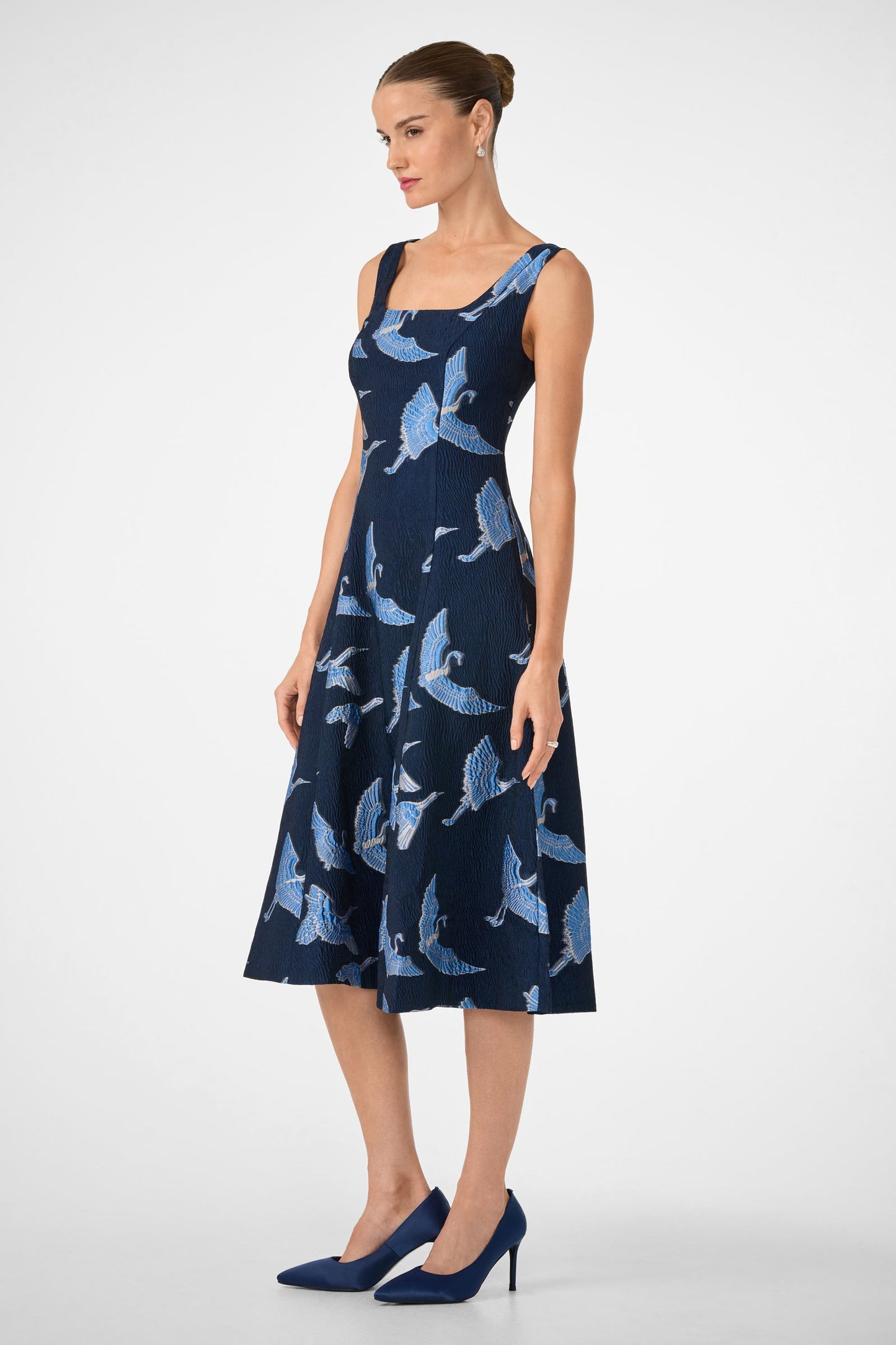 Trina Turk Valor Sleeveless Midi Dress