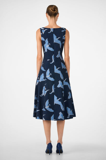 Trina Turk Valor Sleeveless Midi Dress