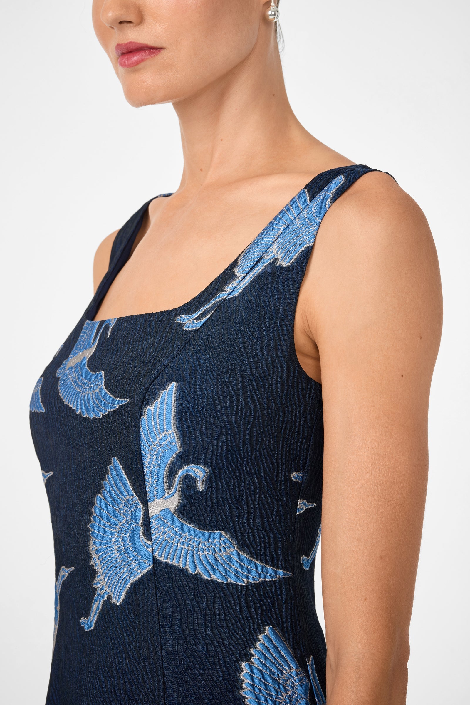 Trina Turk Valor Sleeveless Midi Dress