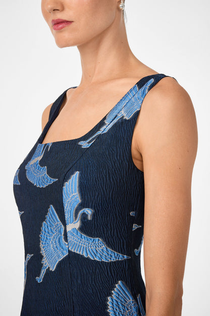 Trina Turk Valor Sleeveless Midi Dress
