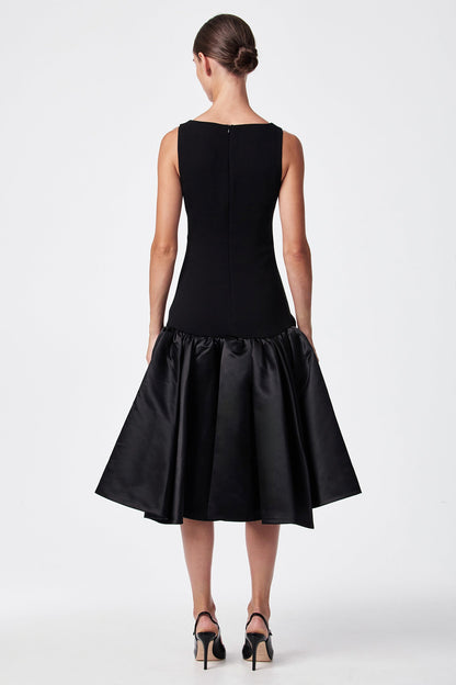 Trina Turk Sina Drop Waist Midi Dress