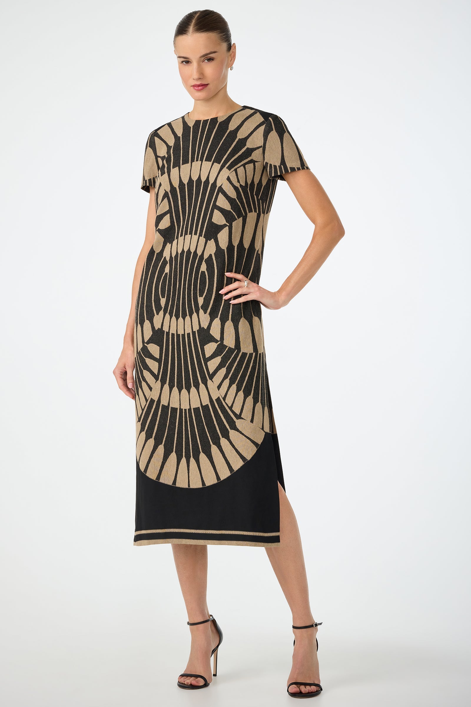 Trina Turk Sugarita Midi Dress - Juniper Fil Coupe