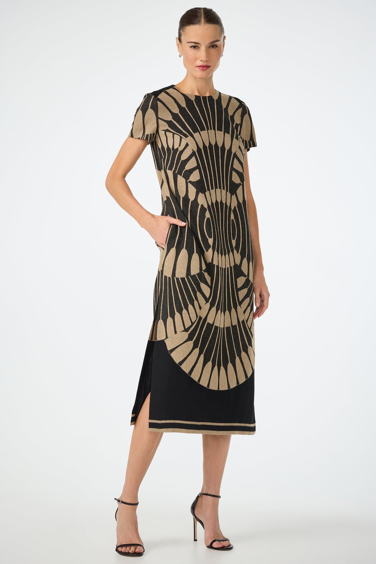 Trina Turk Sugarita Midi Dress - Juniper Fil Coupe
