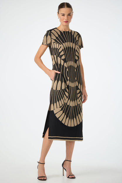 Trina Turk Sugarita Midi Dress - Juniper Fil Coupe