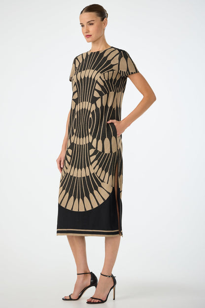 Trina Turk Sugarita Midi Dress - Juniper Fil Coupe