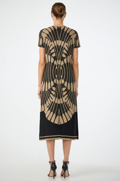Trina Turk Sugarita Midi Dress - Juniper Fil Coupe