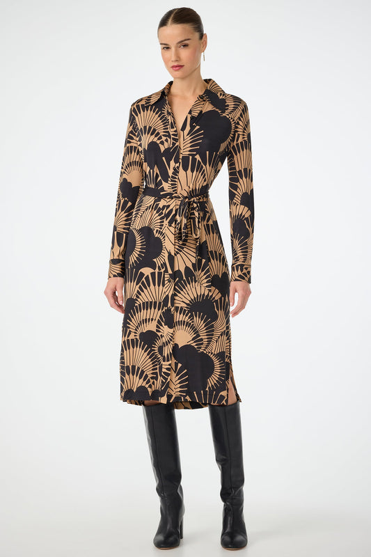 Trina Turk Radio City Wrap Dress - Juniper Jersey