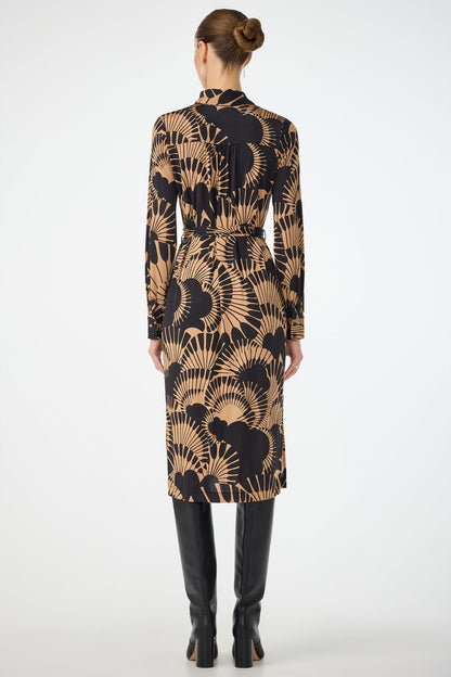 Trina Turk Radio City Wrap Dress - Juniper Jersey