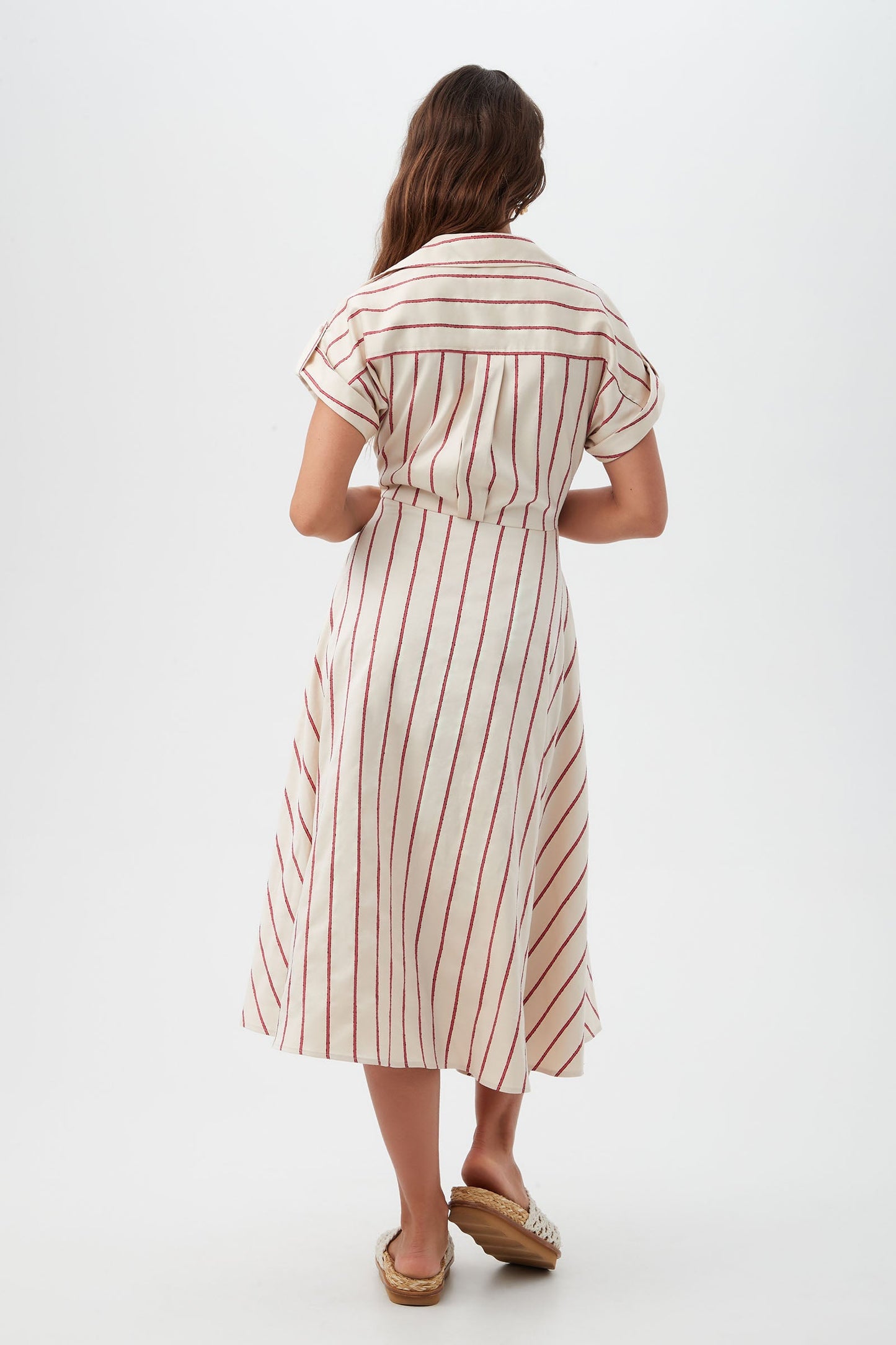 Trina Turk Lorain Midi Dress - Solaire Stripe