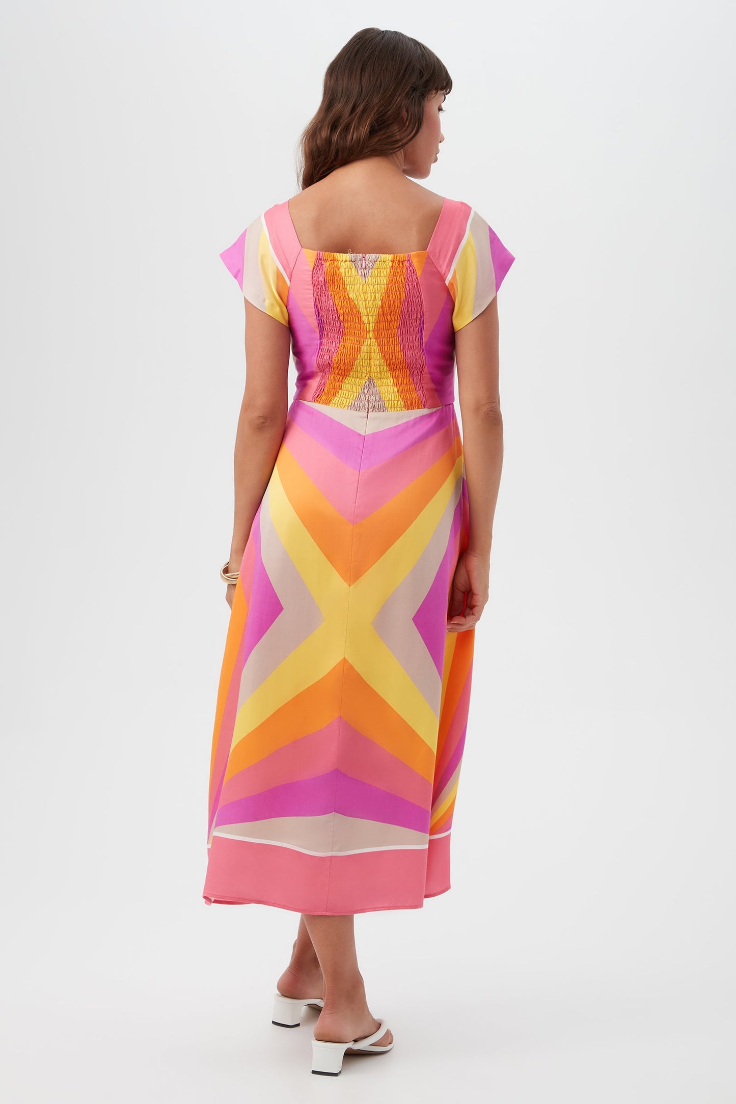 Trina Turk Après Short-Sleeve Dress