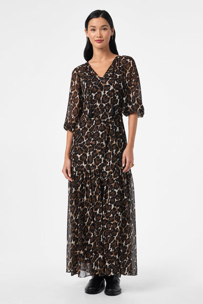 Trina Turk Shalina Tie-Waist Maxi Dress