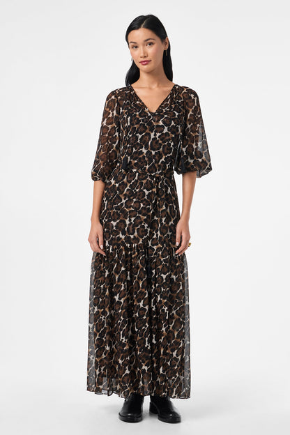 Trina Turk Shalina Tie-Waist Maxi Dress