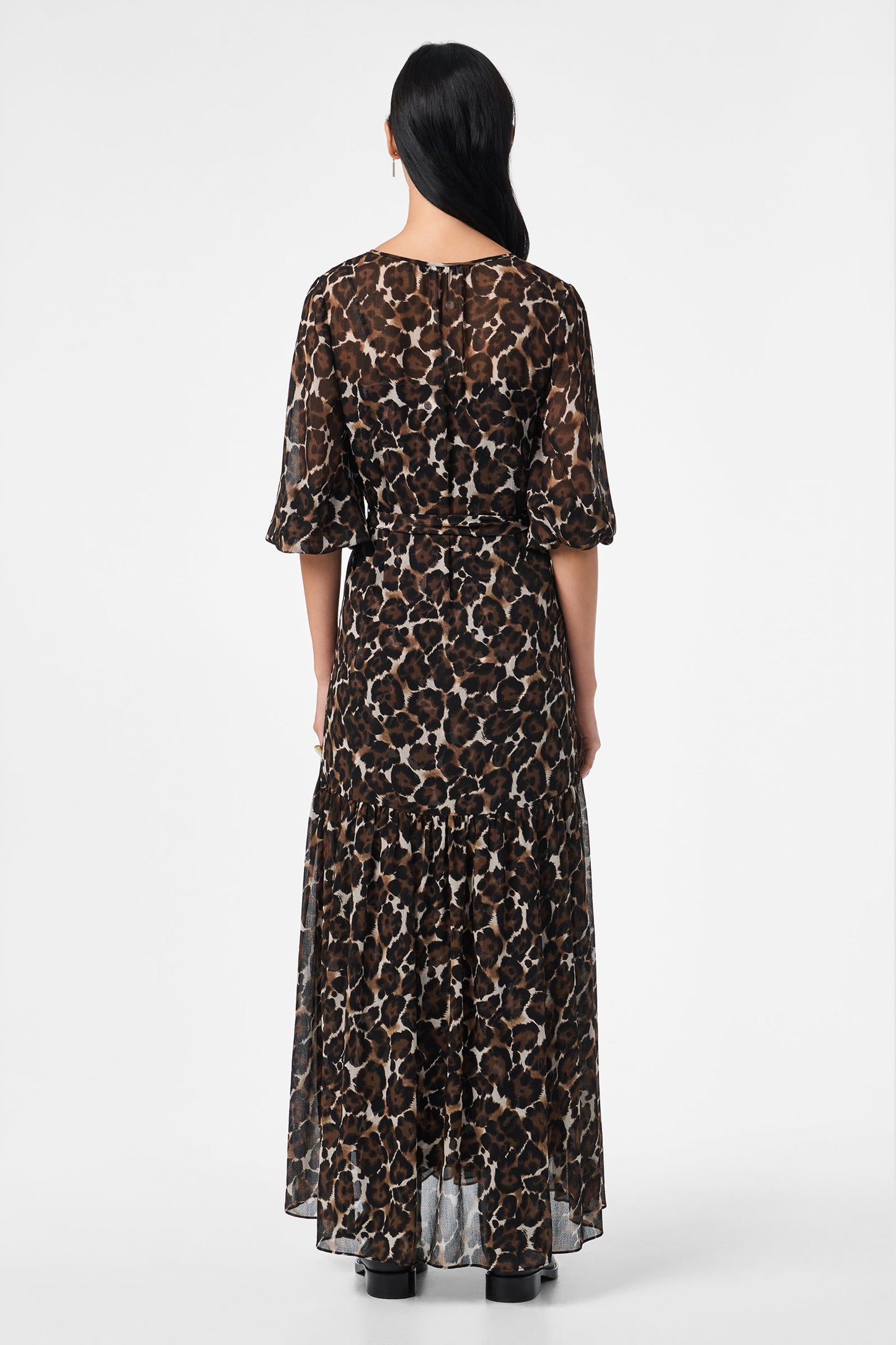 Trina Turk Shalina Tie-Waist Maxi Dress