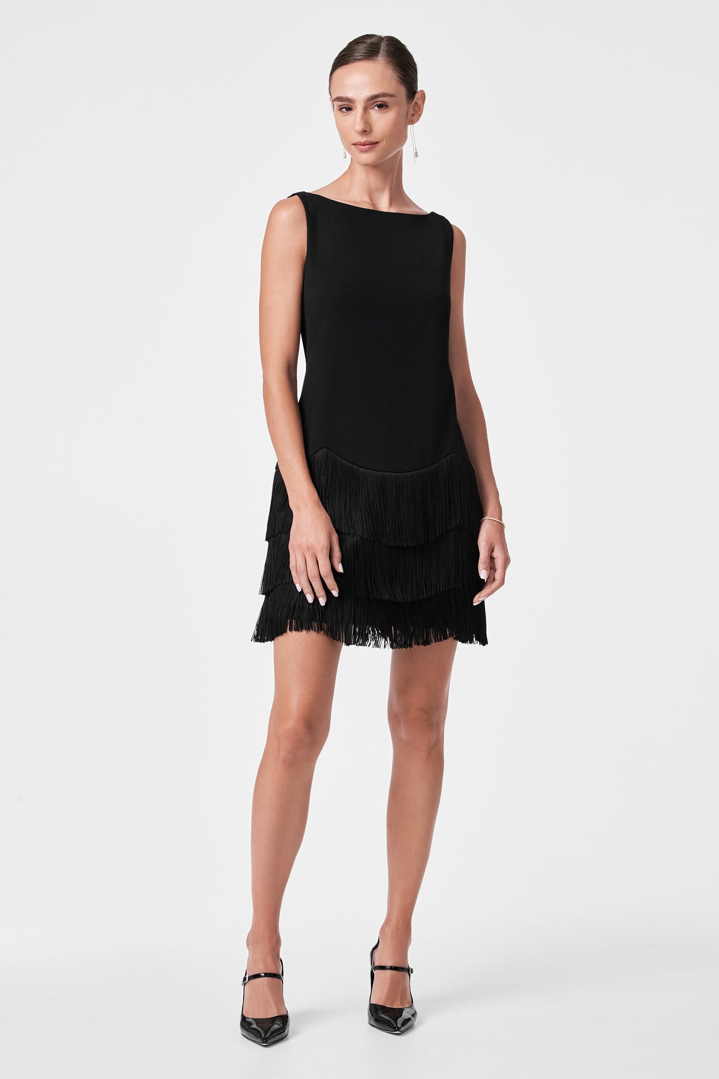 Trina Turk Palais Fringe Mini Dress