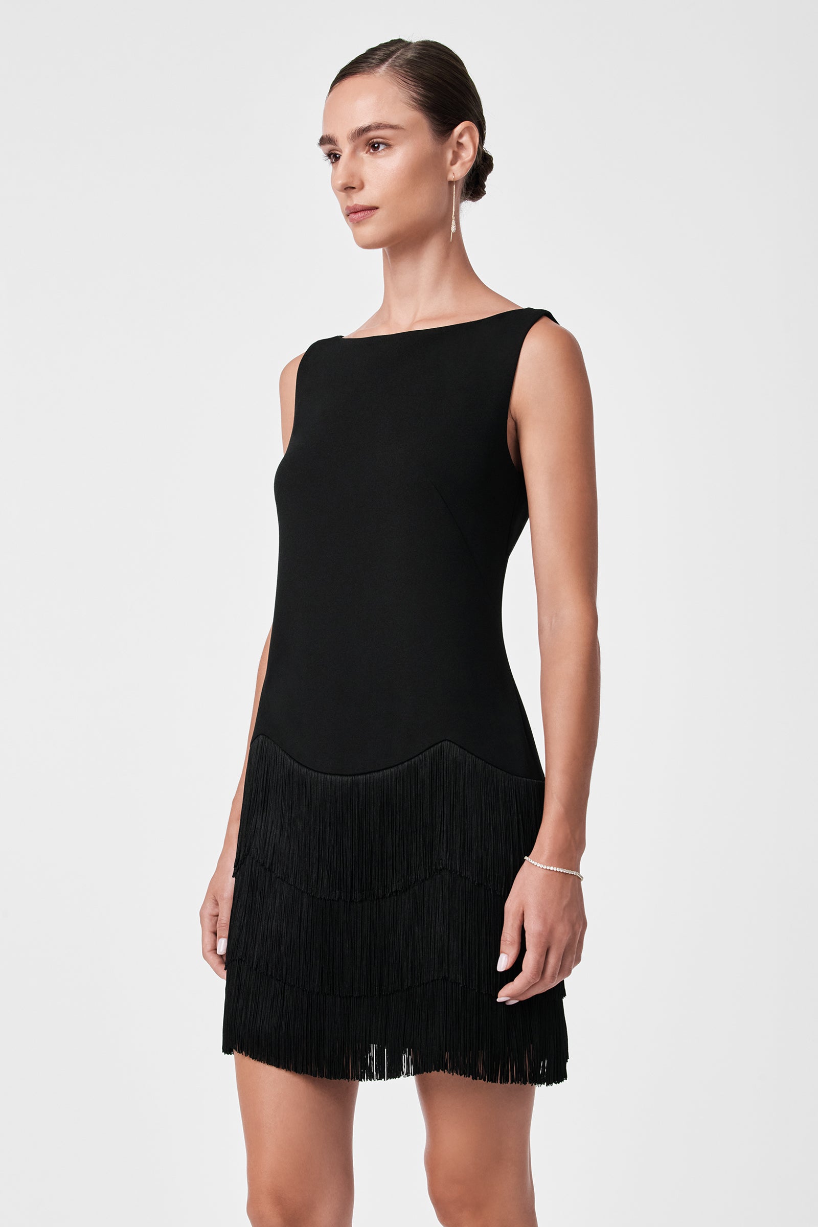 Trina Turk Palais Fringe Mini Dress