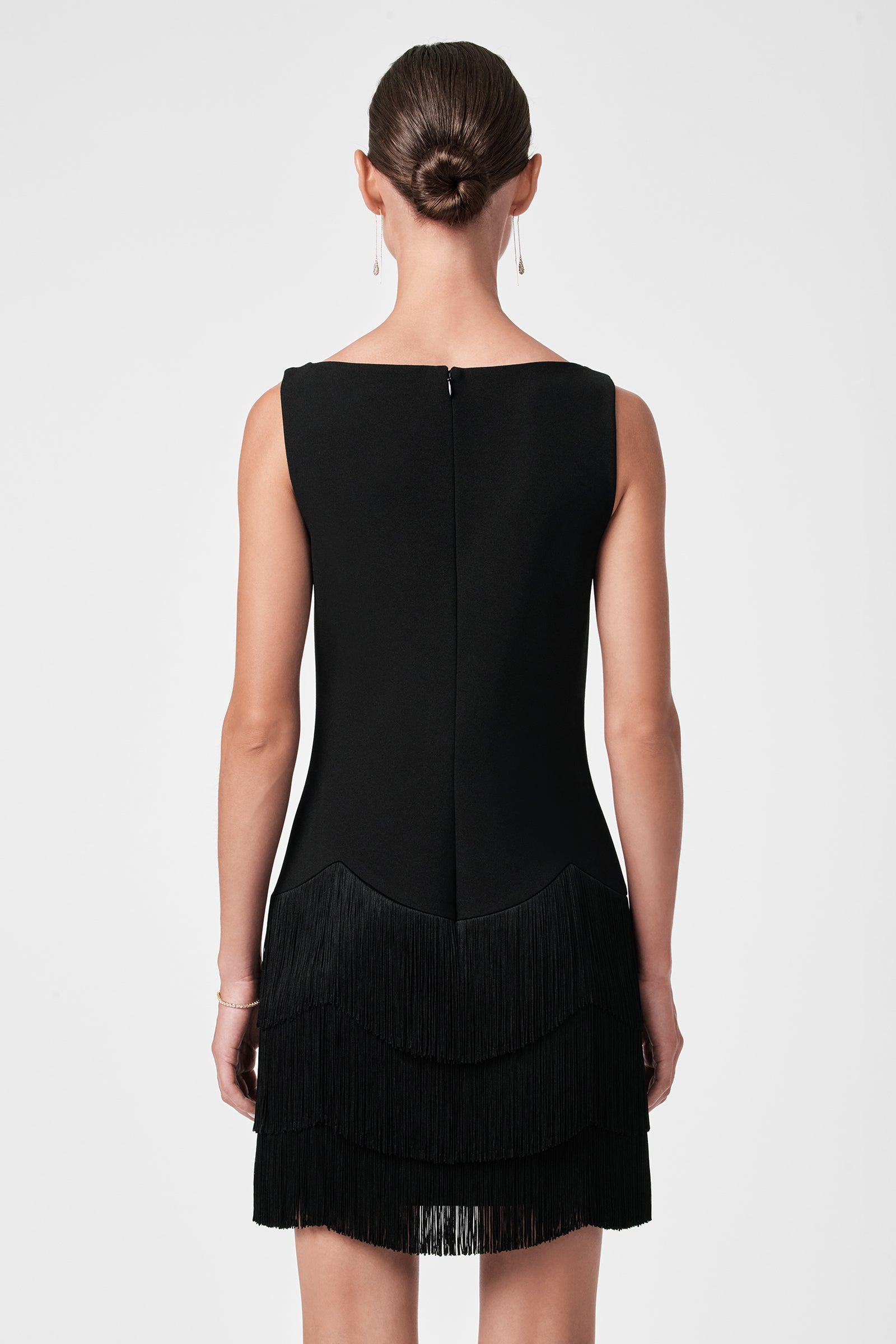 Trina Turk Palais Fringe Mini Dress
