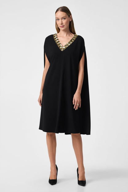 Trina Turk Masquerade 3 Cape Dress